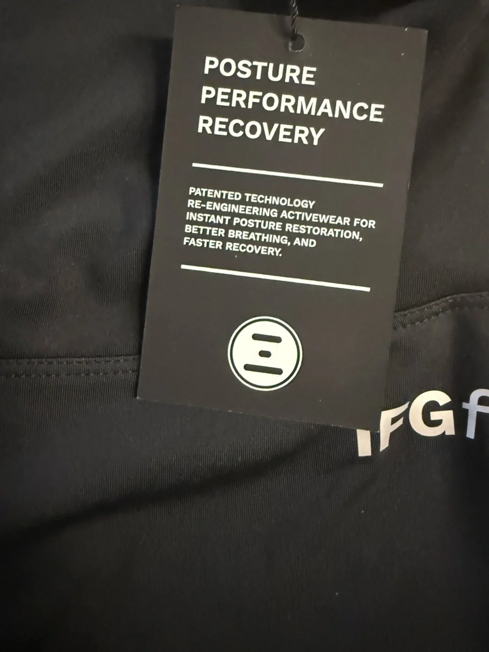 IFGfit (Forme) Posture Correct High-Waist Black Leggings NEW w/ TAGS -MSRP $138